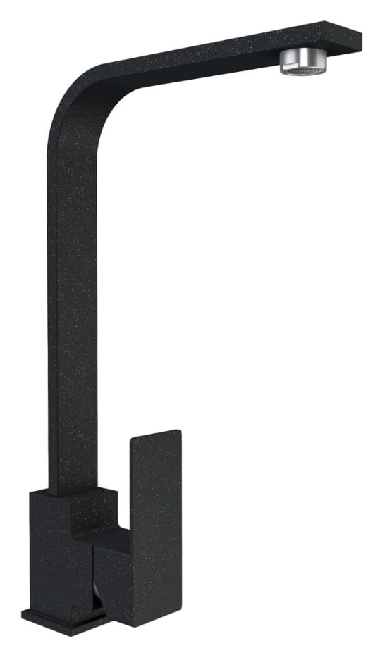 Кухонний змішувач Platinum 179 NES (3007) Чорний металік