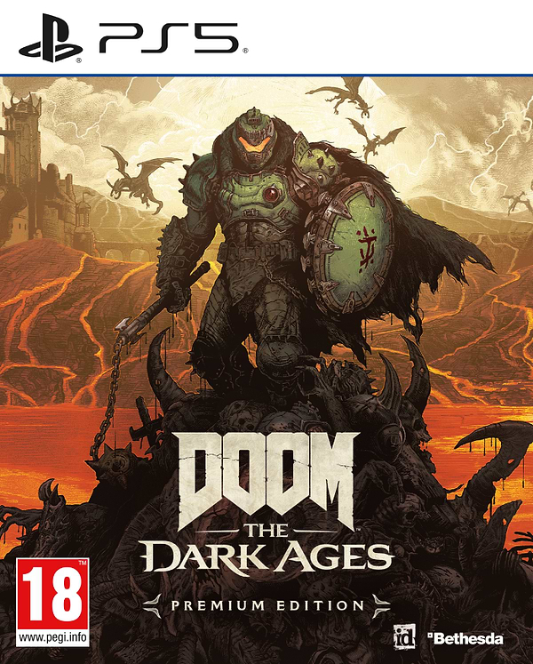 Фото - Ігровий диск PS5 DOOM: The Dark Ages Premium Edition