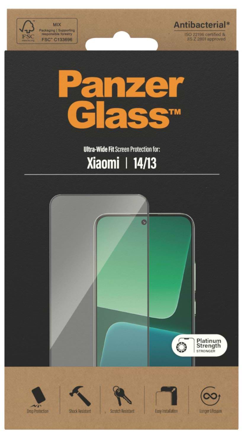 Фото - Захисне скло для смартфону PanzerGlass Screen Protector Xiaomi 14/13, Ultra-Wide Fit (PG_8066)