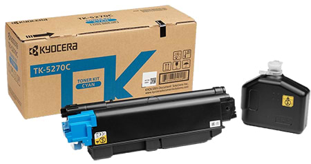 Картридж для лазерных принтеров/МФУ Kyocera TK-5270C (1T02TVCNL0) - Фото 1