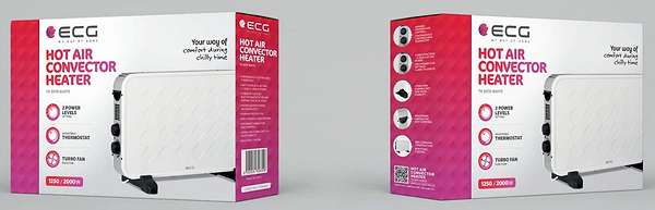 Фото - Конвектор ECG TK 2070 White