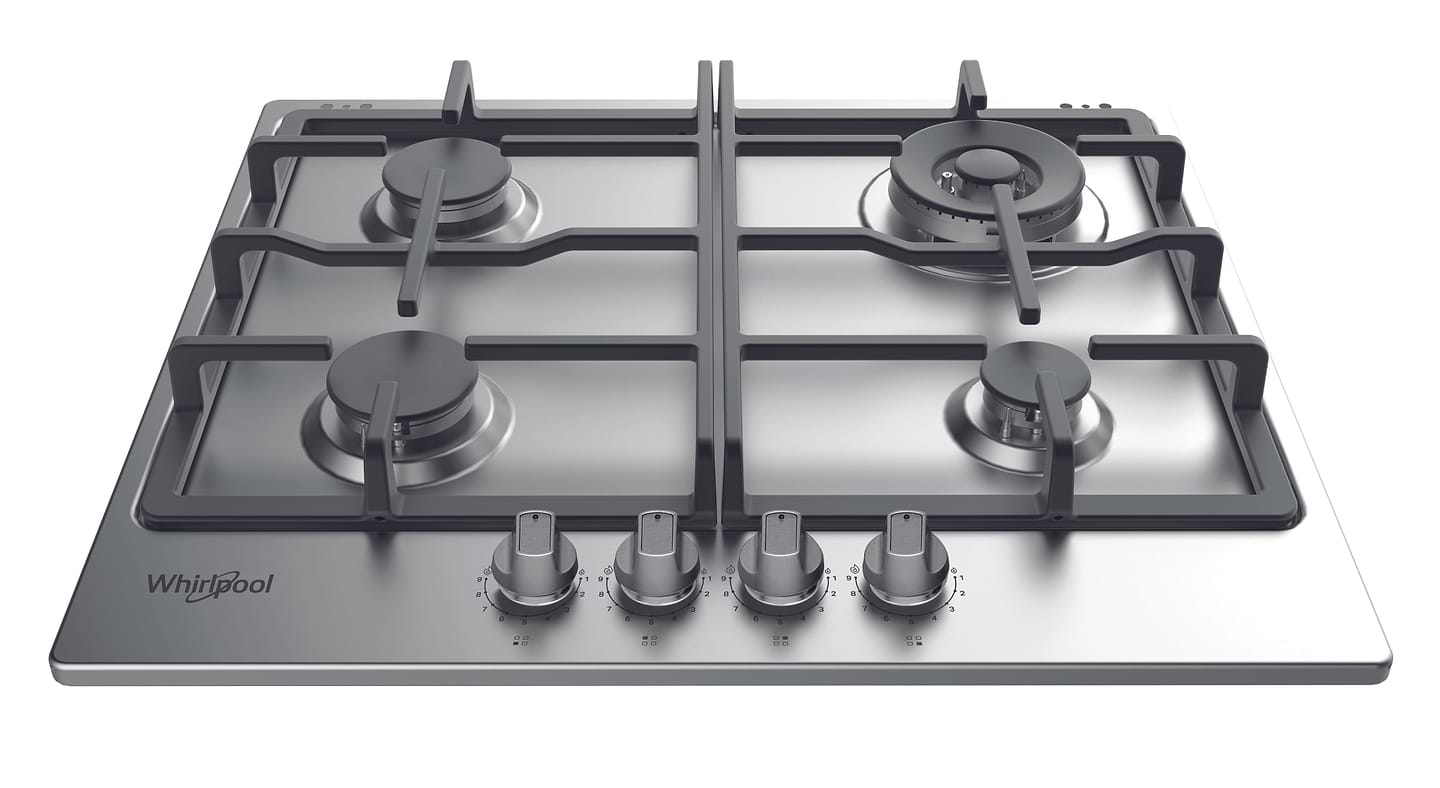 Уцінка - Варильна поверхня газова Whirlpool TKRL661IXEU #