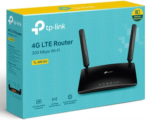 Фото - Маршрутизатор интернет WiFi4+4G TP-Link TL-MR150