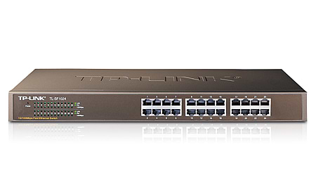 Коммутатор локальной сети (Switch) TP-LINK TL-SF1024  - Фото 1