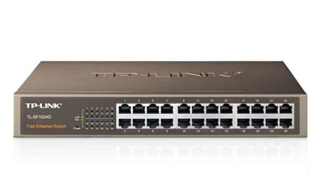 Коммутатор локальной сети (Switch) TP-LINK TL-SF1024D  - Фото 1