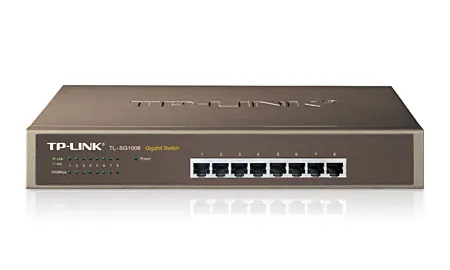 Коммутатор локальной сети (Switch) TP-LINK TL-SG1008  - Фото 1