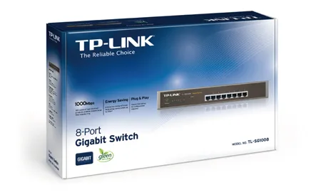 Фото - Комутатор локальної мережі (Switch) TP-LINK TL-SG1008 