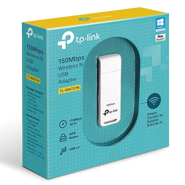 Фото - USB-адаптер сети WiFi TP-Link TL-WN727N