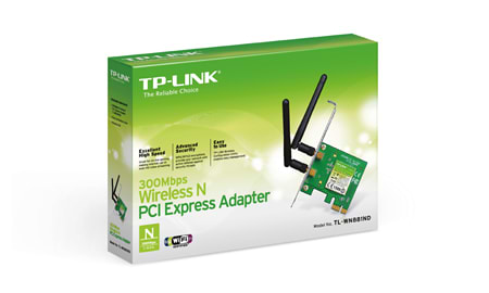Фото - Адаптер сети WiFi TP-LINK TL-WN881ND  