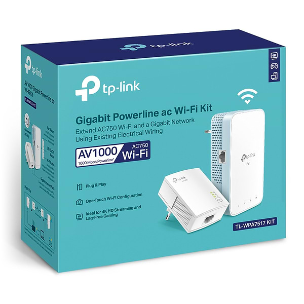 Фото - Powerline-адаптер TP-Link TL-WPA7517KIT