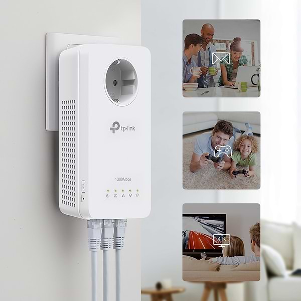 Фото - Powerline-адаптер TP-Link TL-WPA8631PKIT