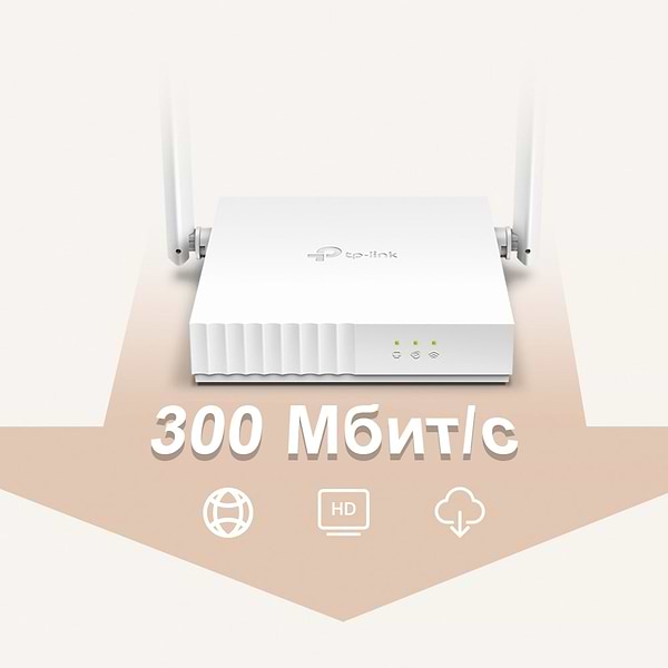 Фото - Маршрутизатор интернет WiFi4 TP-Link TL-WR820N V2