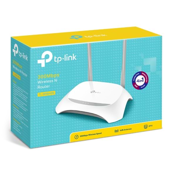 Фото - Маршрутизатор інтернет WiFi4 TP-Link TL-WR840N V6