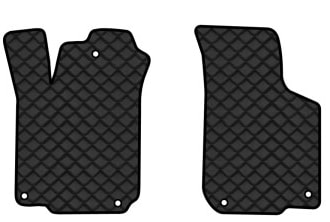 Килимки з екошкіри в салон авто передні EVAtech для Octavia A4 Tour Skoda 1996-2010 1 покоління Liftback EU (SK11560AV2TL5BBB)