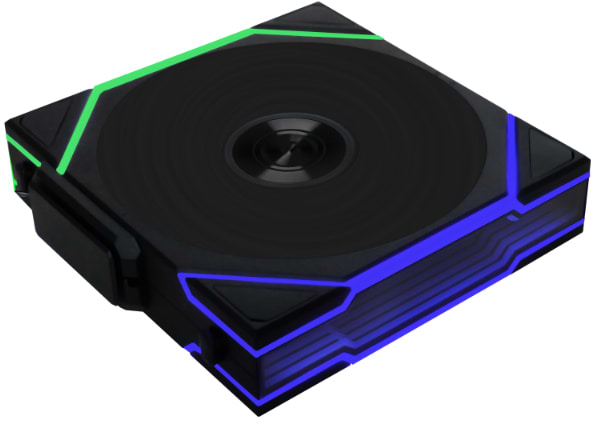 Корпусний вентилятор Lian Li Uni Fan TL WIRELESS Reverse 140-1 Black (G99.14RTL1W1B.00)