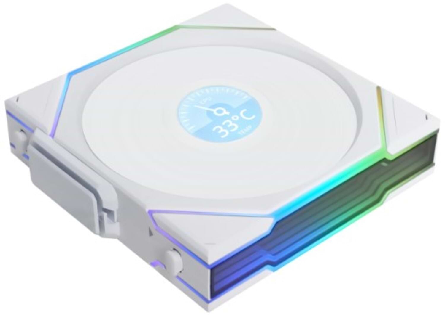 Корпусный вентилятор Lian Li UNI Fan TL WIRELESS LCD 120-1 REVERSE White (G99.12RTLLCD1W1W.00)