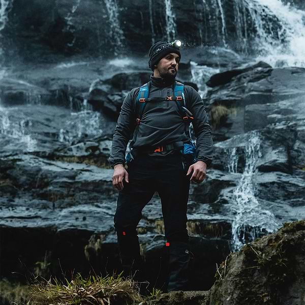 Фото - Ліхтар налобний Highlander Polaris 550 Rechargeable Head Torch Black (TOR195)