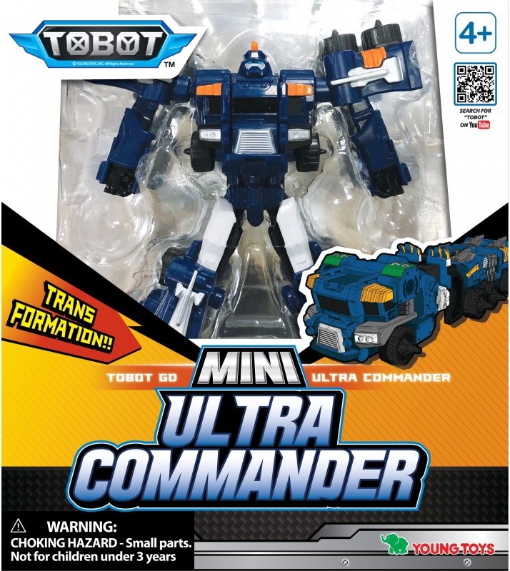 Фото - Машинка-трансформер TOBOT Детективи Галактики С2 міні Ультра Командер (301128)