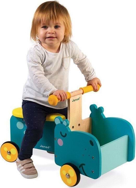 Фото - Толокар Janod Гіпопотам (J08003)