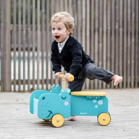 Фото - Толокар Janod Гіпопотам (J08003)