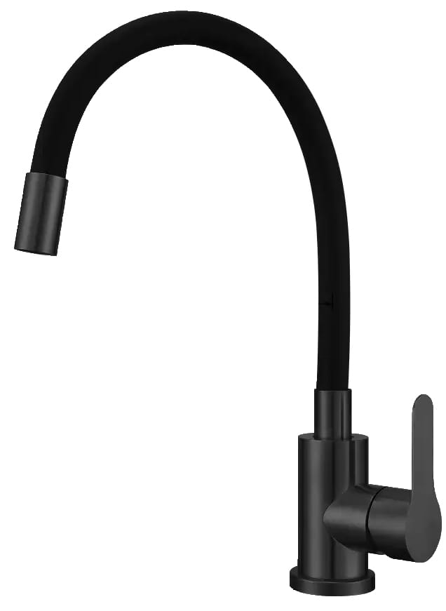 Смеситель кухонный Ventolux KFF04 BK/BK