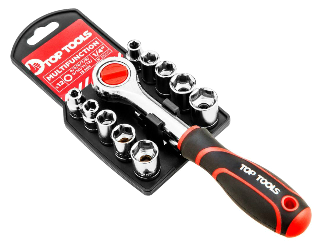 Набор торцевых ключей Top Tools 38D147 12 шт.