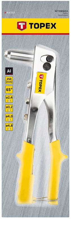 Фото - Ключ заклепувальний TOPEX 43E707