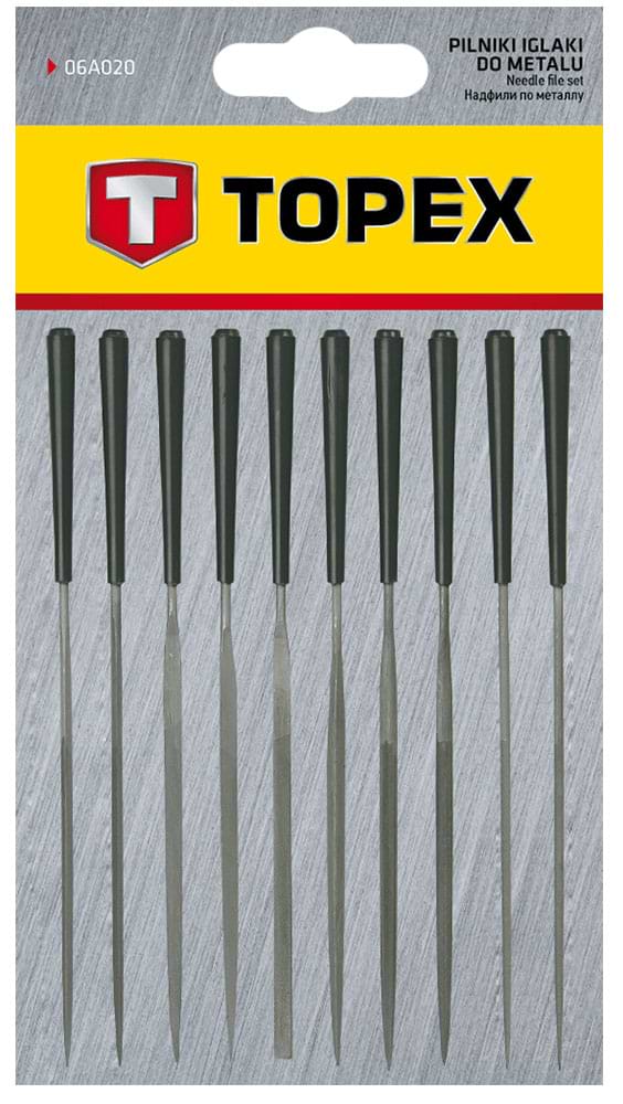Набір надфілів TOPEX 06A015 10 шт.