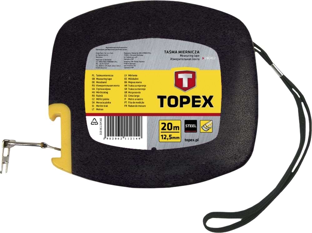 Рулетка TOPEX 28C412