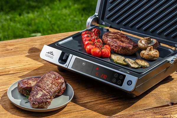 Фото - Гриль-барбекю электрический ETA Torreo 7155 90000