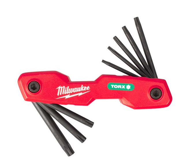Набор шестигранных складных ключей Milwaukee 8 шт. (4932480979)