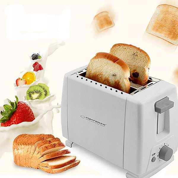 Фото - Тостер Esperanza Caprese 600 IN White (EKT001)