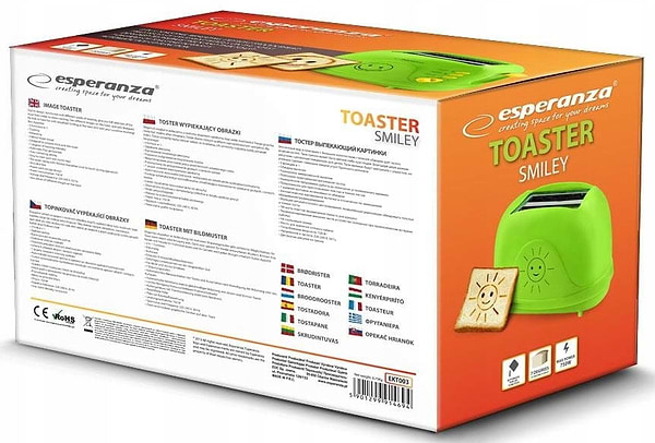 Фото - Тостер Esperanza EKT003