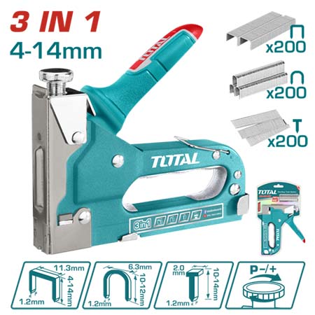 Степлер Total 3 в 1 (THT31143)