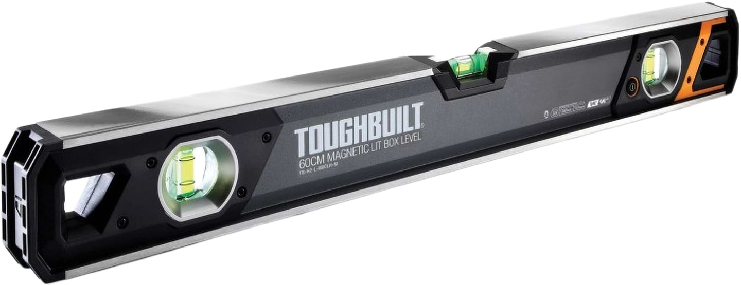 Рівень TOUGHBUILT ПРЕМІУМ 60 см (TB-H2-L-M60LH-M)