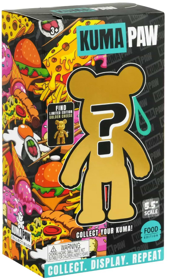 Фото - Коллекционная фигурка Kuma Paw серия Гурман в ассортименте (T02406-12P) Фото - Коллекционная фигурка Kuma Paw серия Гурман в ассортименте (T02406-12P)