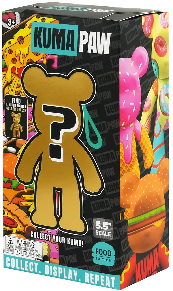 Фото - Коллекционная фигурка Kuma Paw серия Гурман в ассортименте (T02406-12P)