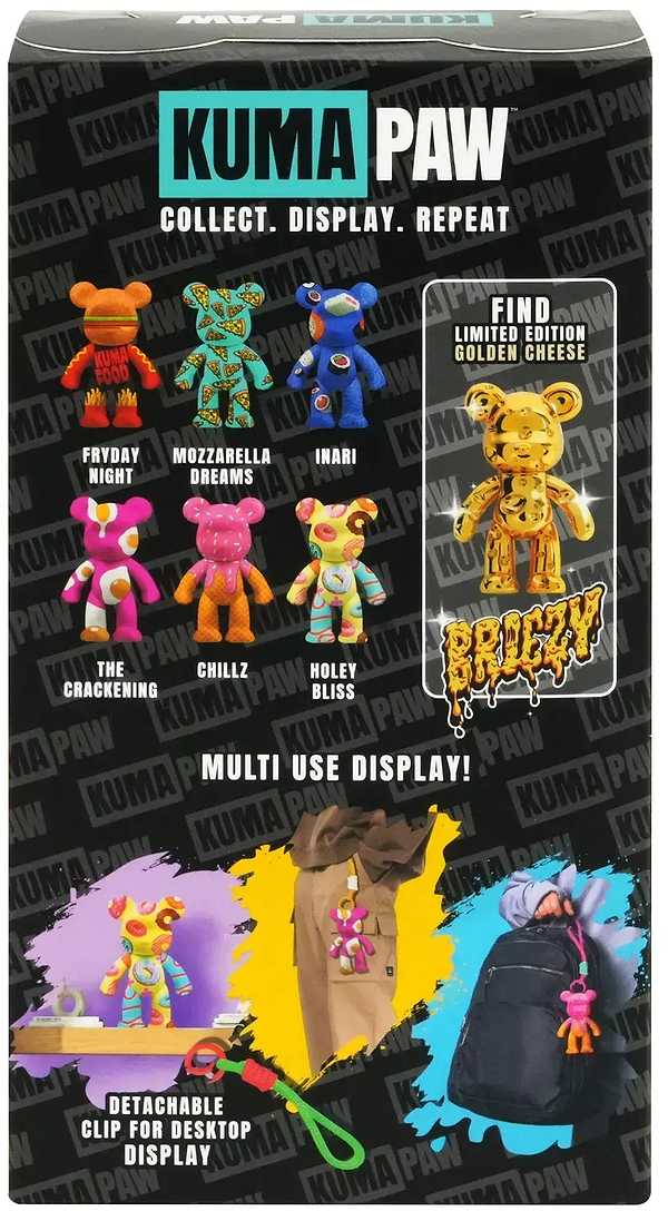 Фото - Коллекционная фигурка Kuma Paw серия Гурман в ассортименте (T02406-12P)