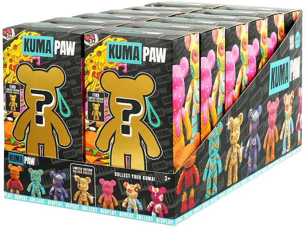 Фото - Коллекционная фигурка Kuma Paw серия Гурман в ассортименте (T02406-12P)