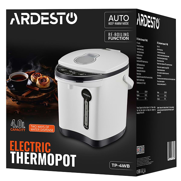 Фото - Термопот Ardesto TP-4WB