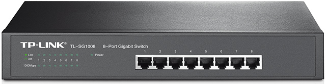 Комутатор локальної мережі (Switch) TP-LINK TL-SG1008 