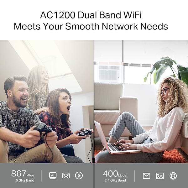 Фото - Маршрутизатор интернет WiFi5 TP-Link Archer A64
