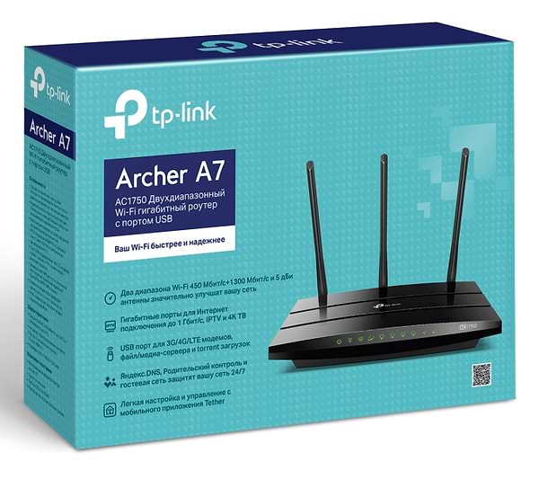 Фото - Маршрутизатор інтернет WiFi5 TP-Link Archer A7