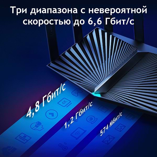 маршрутизатор інтернет wifi6 tp link archer ax10