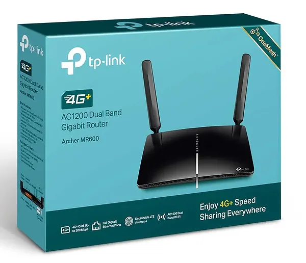 Фото - Маршрутизатор интернет WiFi5+4G TP-Link Archer MR600