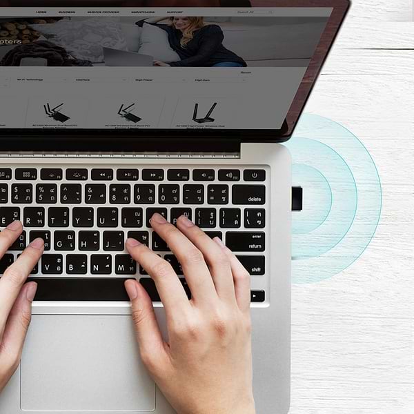 Фото - USB-адаптер мережі WiFi TP-Link Archer T2U Nano