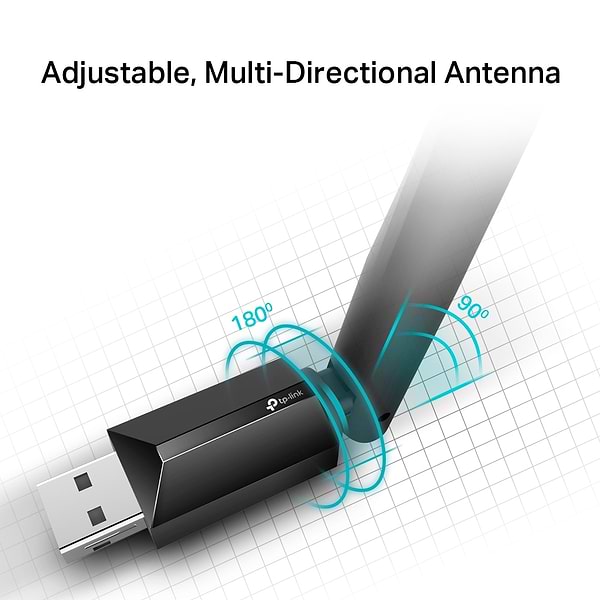 Фото - USB-адаптер сети WiFi TP-Link Archer T2U Plus