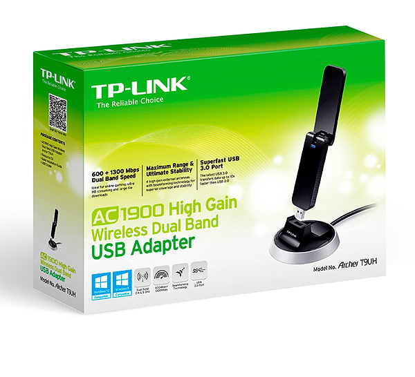 Фото - Уценка - USB-адаптер сети WiFi TP-Link Archer T9UH