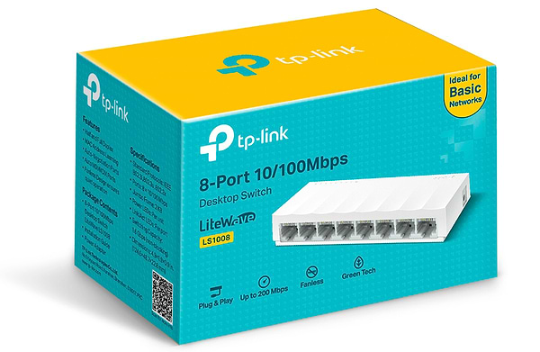 Фото - Коммутатор локальной сети (Switch) TP-Link LS1008