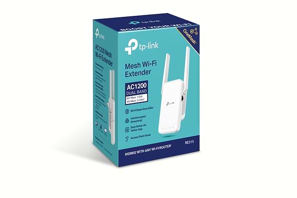 Фото - Підсилювач бездротового сигнала TP-Link RE315